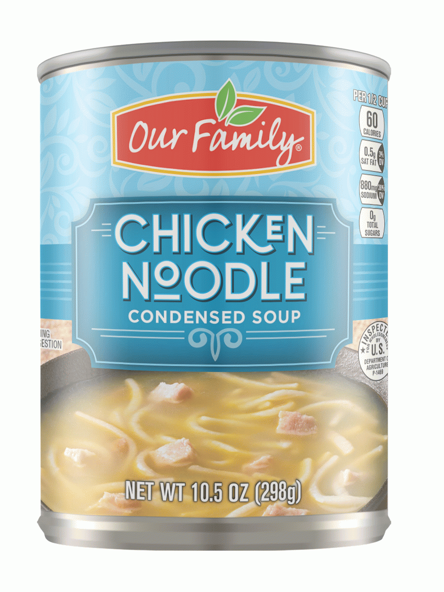 Our Family  chicken noodle condensed soup Full-Size Picture